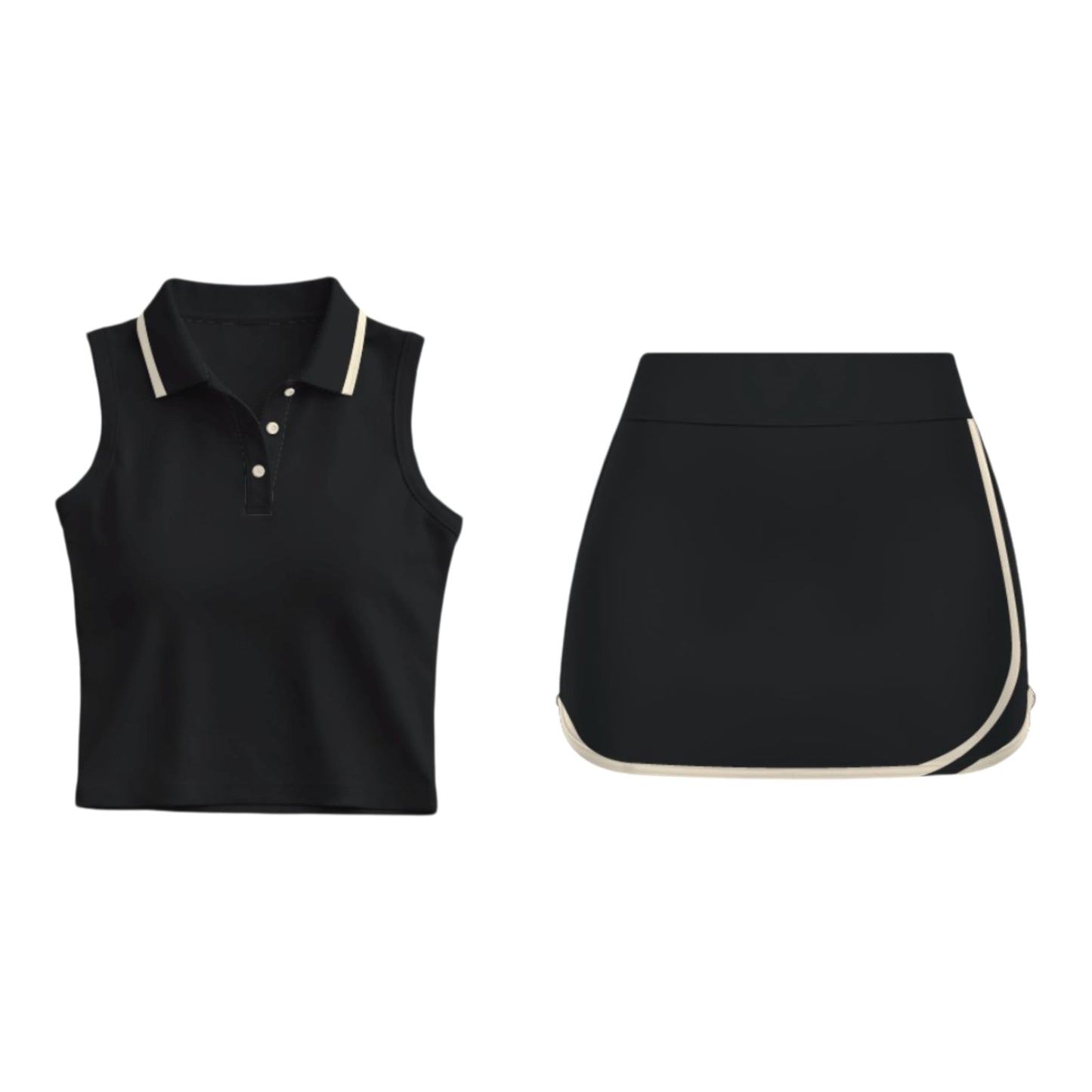 Midnight Luxe Court Set
