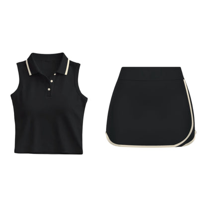 Midnight Luxe Court Set
