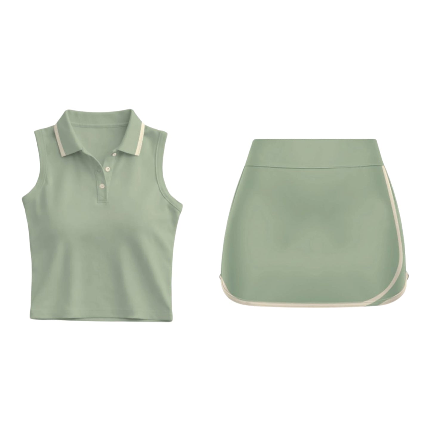 Sage Luxe Court Set
